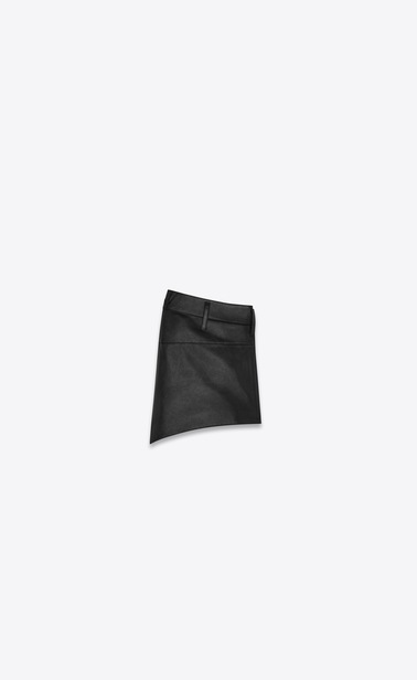 lambskin shorts